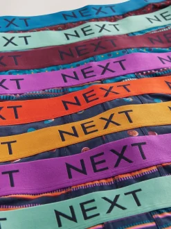 Rayure à pois bleu marine/rouge bordeaux - Lot de 8 - Lot de 5 boxers Hipster