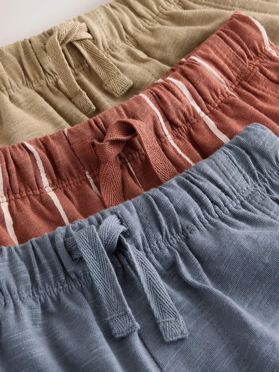 Rayure rouille Fauve Marron et Gris - Pack de Joggings Rayure 3 (3mois-7ans)