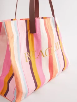 Rayures multiples - Sac de plage