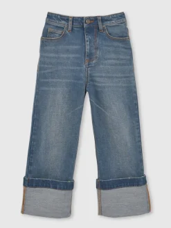 Reiss Belinda Coupe droite Turn-Up Jeans