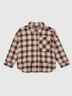 Reiss Chemises à carreaux surdimensionnées en tissu d'Elif