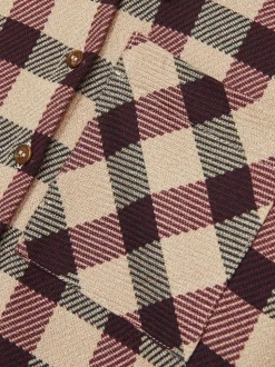 Reiss Chemises à carreaux surdimensionnées en tissu d'Elif