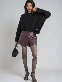 Religion short en similicuir Dark Orbit avec poche