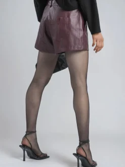 Religion short en similicuir Dark Orbit avec poche