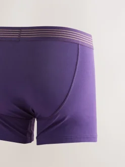 Rich bleu marine/violet/orange - Lot de 10 - Boxers avec ouverture sur le devant