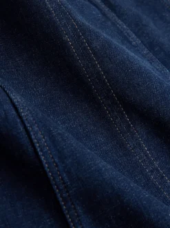 Rinçant denim - Jupe mi-longue cousue complète Hourglass