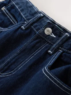 Rinse - Jean Boyfriend Jambe large Milieu Relevé