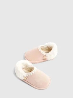 River Island chaussons Whipstch en fourrure