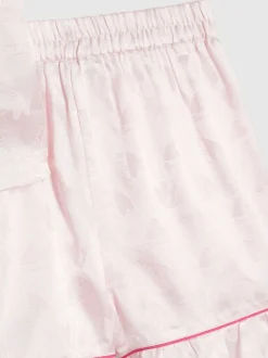 River Island Ensemble chemise et pyjama court en satin fille