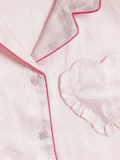 River Island Ensemble chemise et pyjama court en satin fille