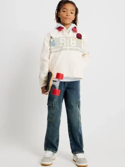 River Island Jean cargo ample à poche