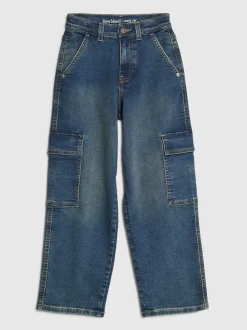 River Island Jean cargo ample à poche