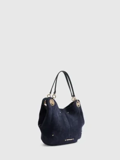 River Island Sac souple à œillets en suédine