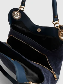 River Island Sac souple à œillets en suédine