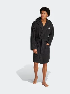 Robe de chambre adidas à capuche