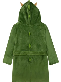 Robe de chambre Harry Bear en polaire dinosaure avec 3D cornes et pointes