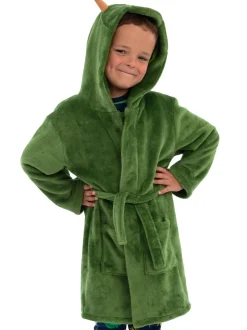 Robe de chambre Harry Bear en polaire dinosaure avec 3D cornes et pointes