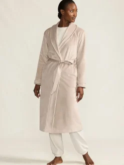 Robe de chambre Lands' End en velours très doux