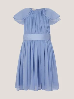 Robe de demoiselle d’honneur Monsoon Ava en mousseline à manches cape