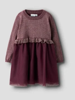 Robe de fête de Noël en tulle Name It Scintillante