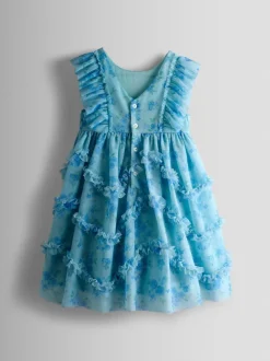 Robe de fête JoJo Maman Bébé en tulle à volants