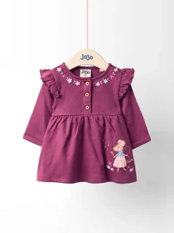 Robe JoJo Maman Bébé à boutons appliqués sur le devant