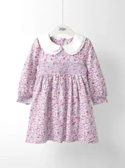 Robe JoJo Maman Bébé Ditsy en jersey à fleurs