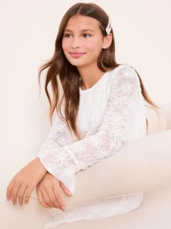 Robe Lipsy en dentelle à fleurs pour ado (10-16ans)