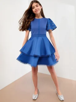 Robe Lipsy en dentelle à manches ange en occasion (5-16ans)