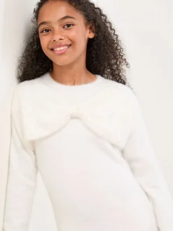 Robe Lipsy en maille à nœud (5-16ans)