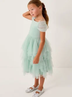 Robe Monsoon Scarlet en tulle à épaules dénudées