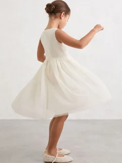 Robe Reiss Phoebe à jupe en tulle avec dentelle