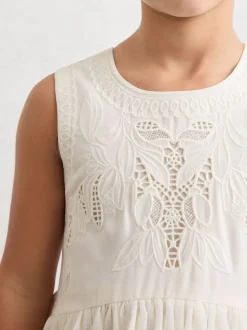 Robe Reiss Phoebe à jupe en tulle avec dentelle