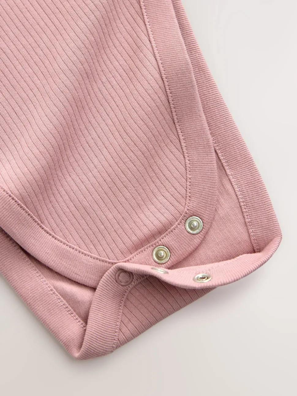 Rose - 3 Lot de bodys à manches longues pour bébé avec dysplasie de la hip