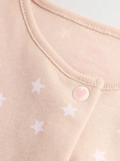 Rose - 7 Pack Baby Sleepsuits (0mths-3yrs)