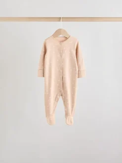 Rose - 7 Pack Baby Sleepsuits (0mths-3yrs)