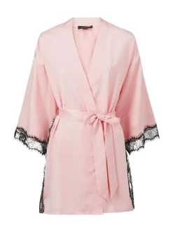 Rose - Ann Summers Satin Robe de chambre Cherryann Peignoirs