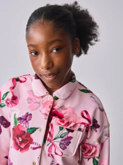 Rose - Baker by Ted Baker Ensemble Pyjamas Polaires Fleuris 2 Pièces