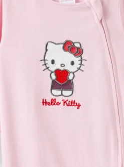 Rose - Barboteuse zippée Cotton On Hello Kitty à manches longues
