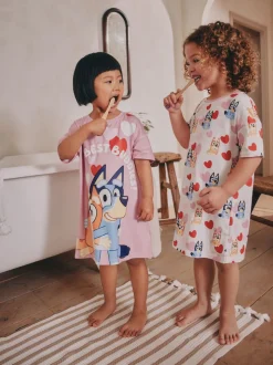 Rose - Bluey Nighties 2 Pack (2-8ans)