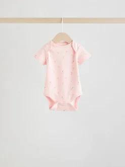 Rose - Body bébé à manches courtes