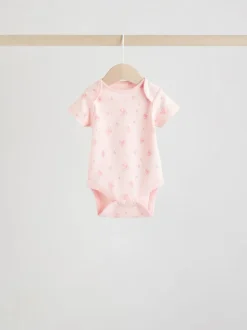 Rose - Body bébé à manches courtes