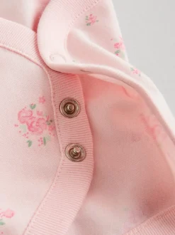 Rose - Body bébé à manches courtes