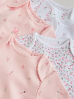 Rose - Body bébé à manches courtes