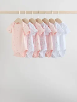 Rose - Body bébé à manches courtes