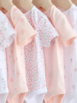 Rose - Body bébé à manches courtes