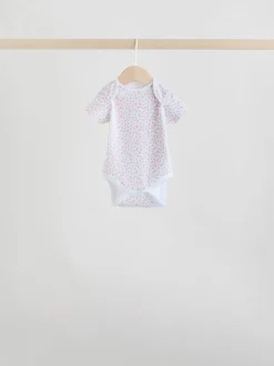 Rose - Body bébé à manches courtes