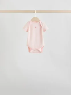 Rose - Body bébé à manches courtes