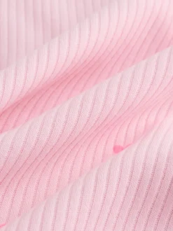 Rose - Bodys pour bébés Manches courtes 5 Pack