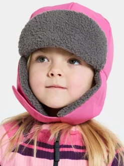 Rose - Chapeau imperméable Didriksons Biggles pour enfant